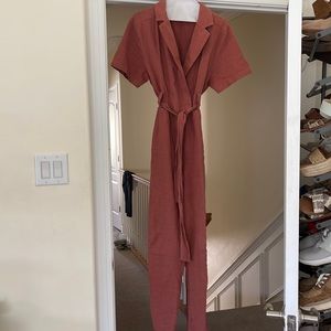 Astr the Label jumpsuit with belt